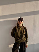 Жіночий світшот з тризубом "Як у президента" 🇺🇦, фото 4