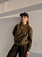 Жіночий світшот з тризубом "Як у президента" 🇺🇦, фото 3