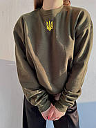 Жіночий світшот з тризубом "Як у президента" 🇺🇦, фото 6