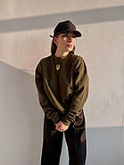 Жіночий світшот з тризубом "Як у президента" 🇺🇦, фото 5