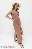 Сукня для вагітних та годування MILA DR-23.081 капучино, фото 2