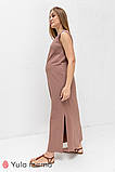Сукня для вагітних та годування MILA DR-23.081 капучино, фото 4