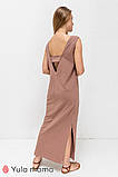 Сукня для вагітних та годування MILA DR-23.081 капучино, фото 6