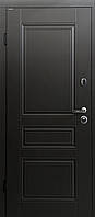 Двери входные металлические в квартиру Прованс Краска двухцветные RAL 8019/Белые 850,950х2040х75 Л/П