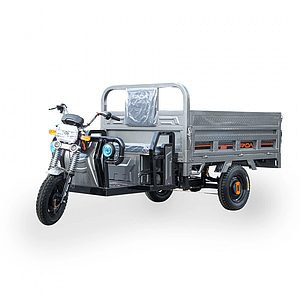 Електротрицикл вантажний Електроскутер трьохколісний FADA БіЗОН 1500W Сірий