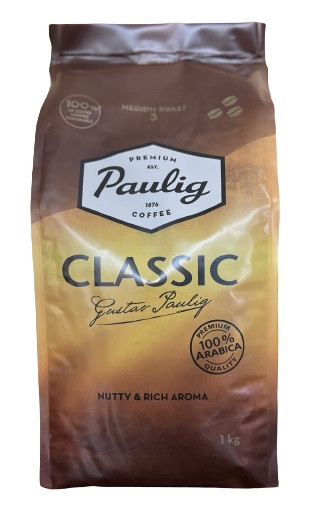 Кава в зернах Paulig Classic 1 кг