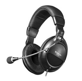 Дротові навушники з мікрофоном Defender HN-898 3м (Чорні)