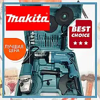 НАБОР ИНСТРУМЕНТА MAKITA Ударная Дрель MAKITA HP1630 + УШМ MAKITA 9555HN Дрель Макита + УШМ Макита НАБОР