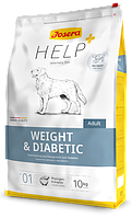 Josera Help Weight & Diabetic Dog лечебный корм при ожирении и диабете