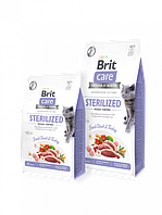 Brit Care Cat Grain-Free STERILIZED AND WEIGHT CONTROL 7 кг - Корм для стерилизованных котов с лишним весом