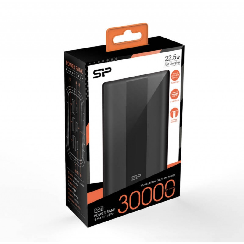 Павер Банк SP Silicon Power 30000mAh QC3.0