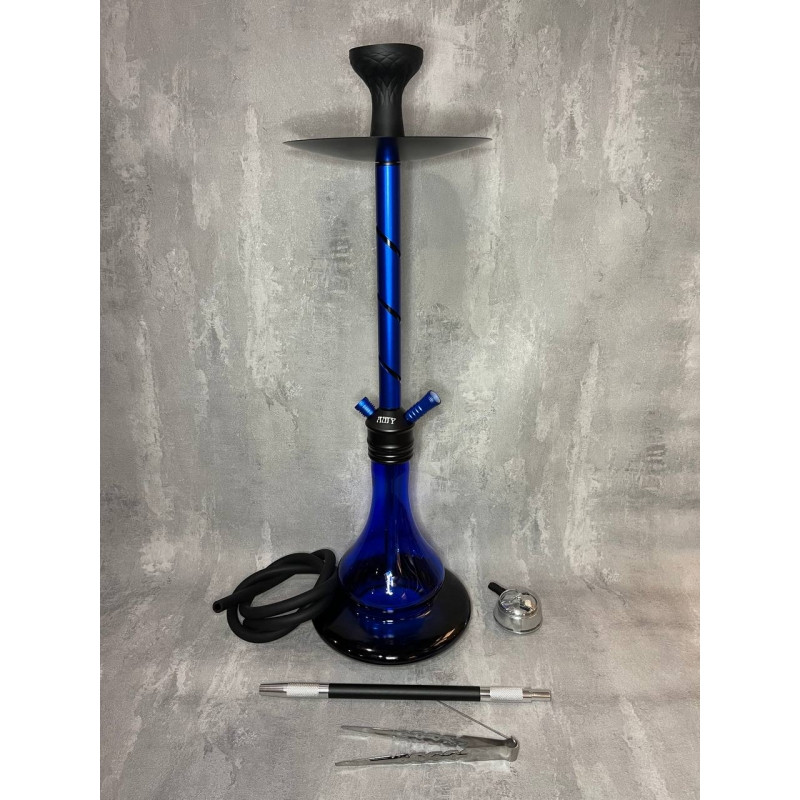 Кальян Amy 501 (80 см) Повний комплект синій