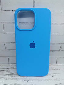 Чохол на iPhone 14 Pro Max накладка бампер протиударний Original Soft Caseocean blue