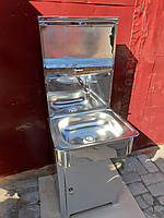 Умивальник, рукойник "Мойдодир" неіржавка сталь + бак, що не іржавіє (10 л)