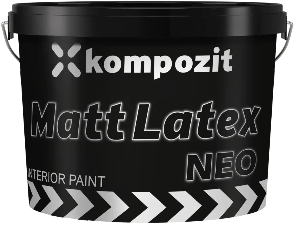 Kompozit Matt Latex Neo — глибокоматова інтер'єрна фарба для стелі, 1,4 кг