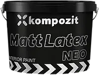 Kompozit MattLatex Neo - глубокоматовая интерьерная краска для потолка, 1,4 кг