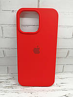 Чехол на iPhone 14 Pro Max накладка бампер противоударный Original Soft Red