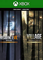 Resident Evil 7 Gold Edition & Village Gold Edition для Xbox One/Series S/X