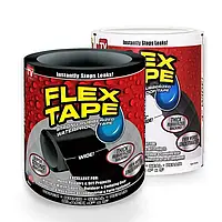 Сверхпрочна клейка стрічка Flex Tape скотч-стрічка флекс тейп 150 см супер сильна водонепроникна стрічка