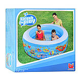 Дитячий надувний басейн Bestway 51121 «Акваріум», 152 х 51 см, фото 2