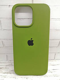 Чохол на iPhone 14 Pro Max накладка бампер протиударний Original Soft army green