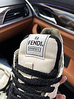Класне жіноче взуття Fendi. Жіночі стильні кросси Фенді весна осінь., фото 6