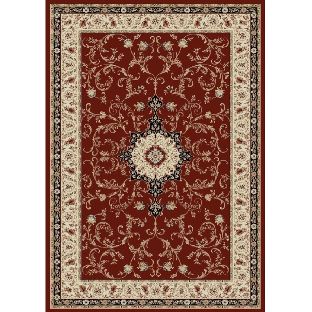 Килим приліжковий 0,60*1,10 червона класика Lotos 523/210