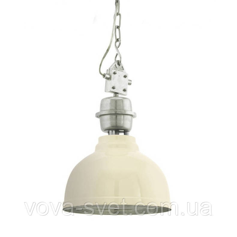 Світильник стельовий купол Loft [ Grantham ] (beige, chrome) 