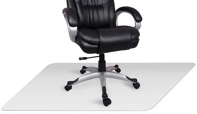 Защитный коврик Ruhhy под офисное или игровое кресло 90 x 130 см Полипропилен - фото 1 - id-p1792999620
