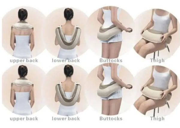 Ударний масажер Cervical Massage Shawls, фото 3