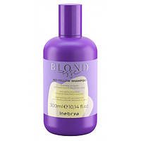 Шампунь для обесцвеченных или седых волос Inebrya Blondesse No-Yellow Shampoo 300 мл