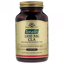 Кон'югована лінолева кислота Solgar Tonalin CLA 1300 mg 60 Softgels