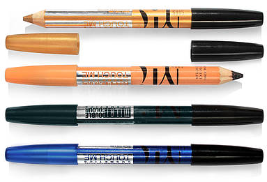 Двосторонній олівець-тіні для очей MILAI MI colour double
