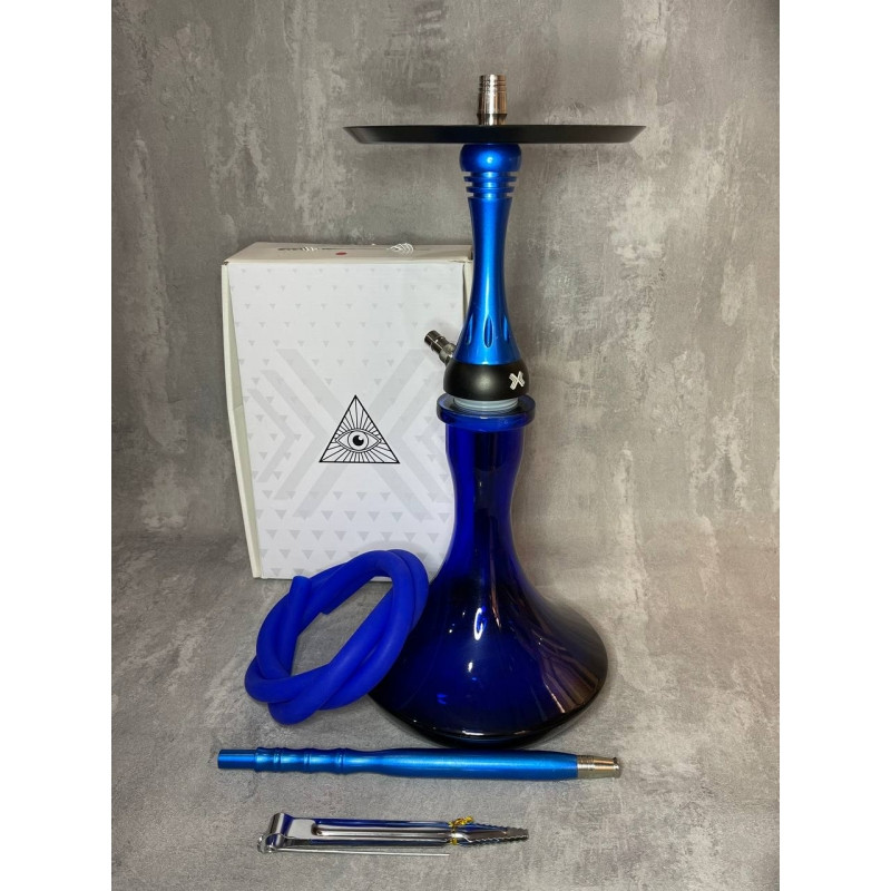 Кальян Hookah X (60 см) Синій