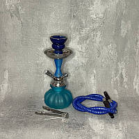 Кальян маленький на 1 трубку 4233 (28 см) синій