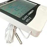 Термогігрометр із виносним датчиком температури HTC-2, фото 10