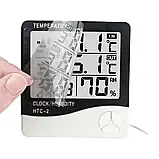 Термогігрометр із виносним датчиком температури HTC-2, фото 2