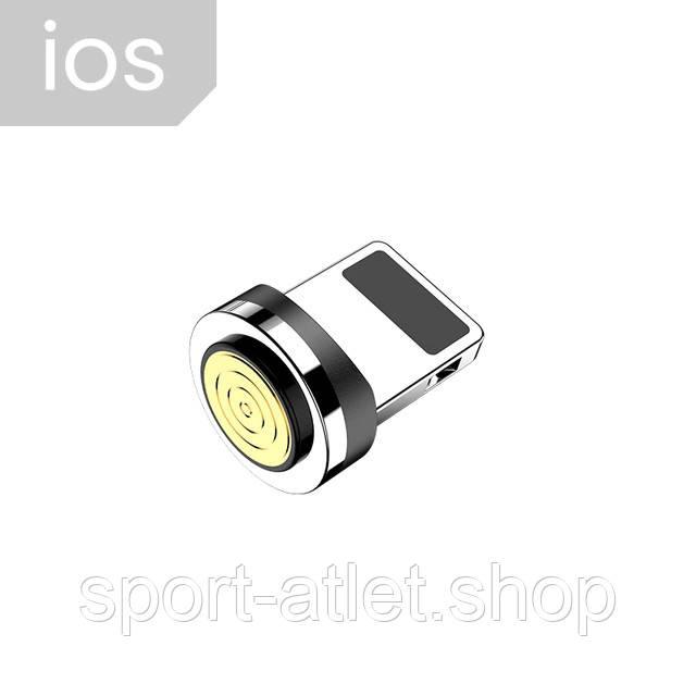 Магнітний конектор для кабелю Elough Contact 3 A Lightning, фото 1