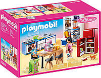 Детский конструктор Playmobil семейная кухня 70206 - 129 дет - от 4 лет