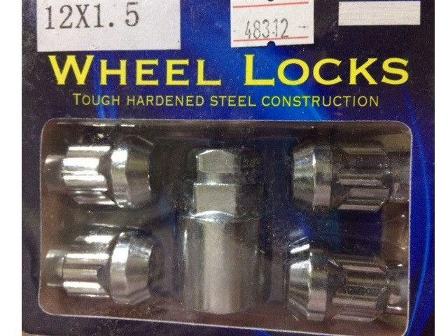 Гайка секретна на шпильки 12 мм (4+1) (ш 1.5) "Wheel Nuts" 40700 S висока, фото 1