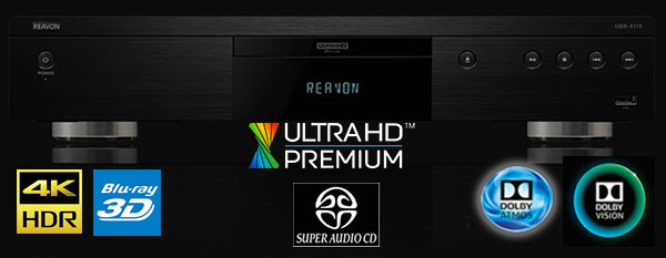 REAVON UBR-X110 Dolby Vision 4K ULTRA HD Blu-ray універсальний програвач