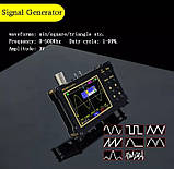 Портативний осциллограф ZEEWEII DSO154Pro (18MHz; 400 В; 40Ms/s) з генератором сигналів, фото 5