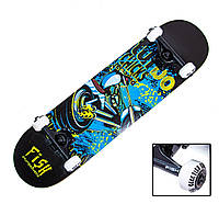 Скейтборд деревянный 7 слоев канадского клена от fish skateboard "Turbo" Турбо 2093307605