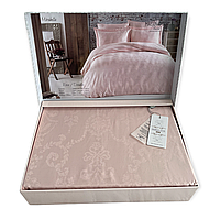 Комплект постельного белья Maison D'or Mirabella Rose сатин 220-160*2 см пудровый
