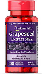 Екстракт виноградної кісточки Grapeseed Extract 50 mg 100 caps