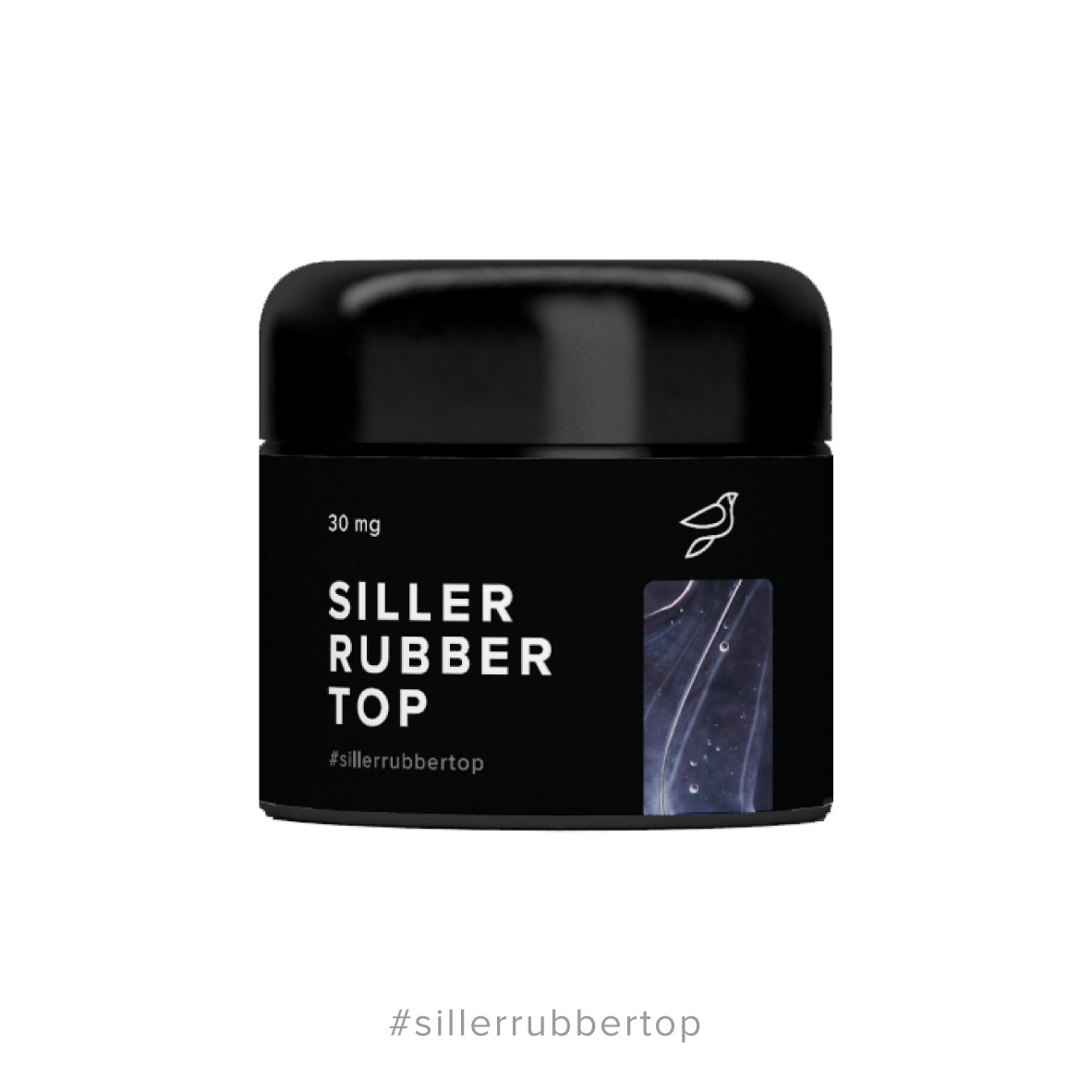 Siller Rubber Top - каучуковий топ для нігтів, 30мл, фото 1