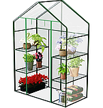 Всесезонна садова теплиця 140 × 71 × 195 см Plonos 4922, фото 9