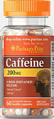 Caffeine 200 mg (8-Hour Sustained Release) 60 Capsules