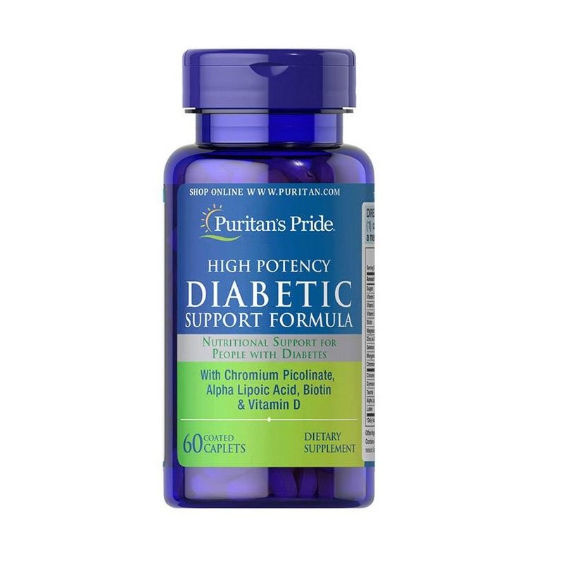 Комплекс для профілактики діабету Piping Rock Diabetic Formula 90 tabs