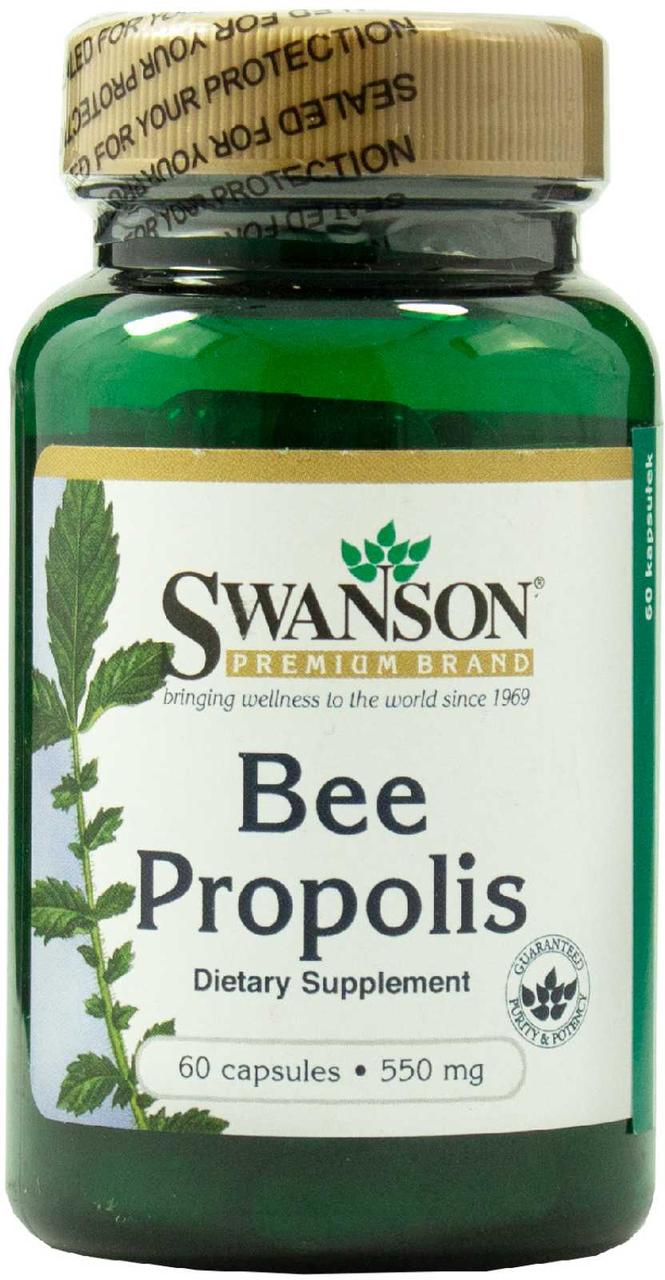 Бджолиний прополіс Bee Propolis 550mg 60 caps